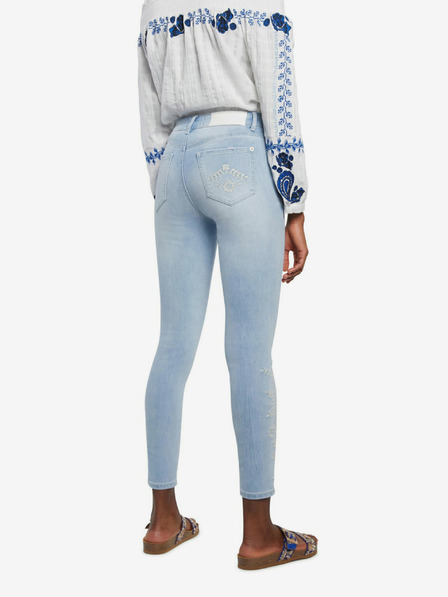 Desigual Denim Crown Trousers