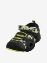 ALPINE PRO Bielo Kids Sandals