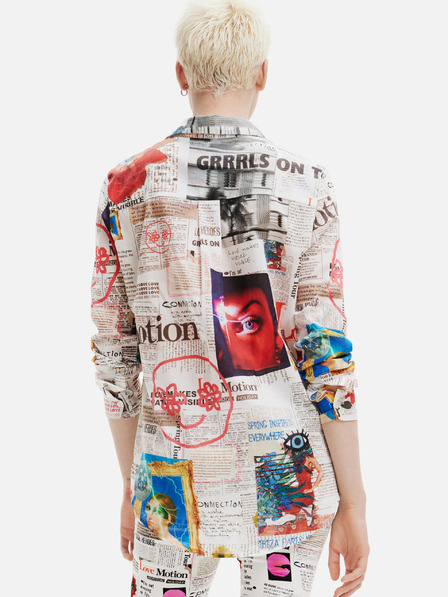 Desigual Newspaper Shirt