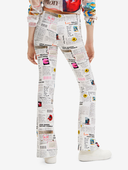 Desigual Newspaper Trousers