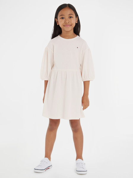 Tommy Hilfiger Structured Knit Kids Dress