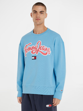 Tommy Jeans College Pop Text Crew Sweatshirt