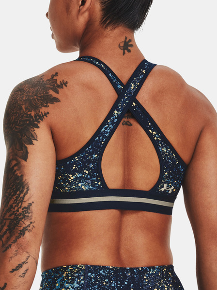 Under Armour UA Project Rock Bra Printed Sport Bra