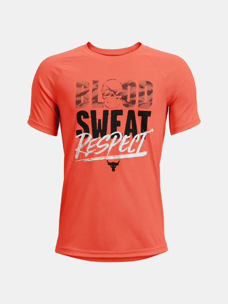 Under Armour UA Project Rock Tech Respect SS Kids T-shirt