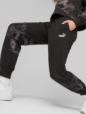 Puma Power Cat Marbleized Sweatpants