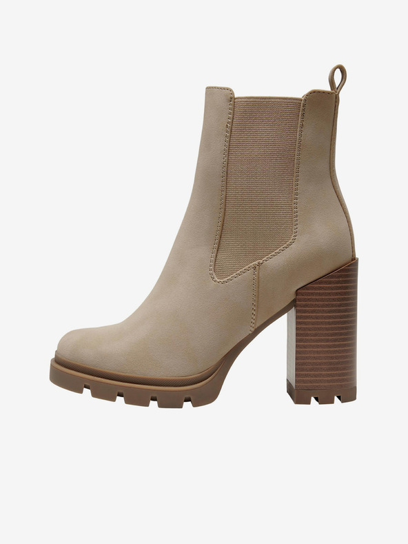 ONLY Brave Ankle boots Beige