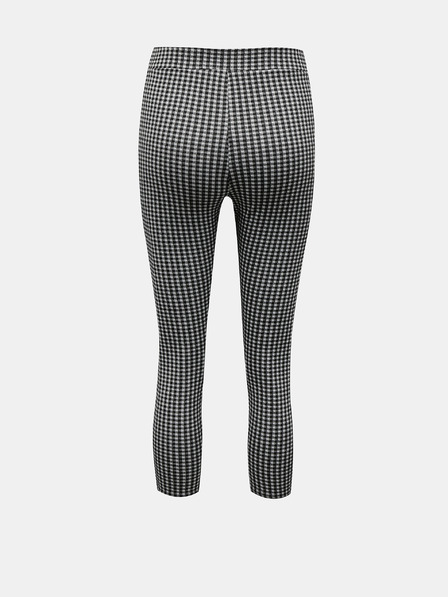 Miss Selfridge Petites Μαύρο και λευκό παντελόνι 3/4 Miss Selfridge Petites