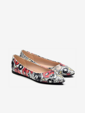 Goby Skull Ballet pumps