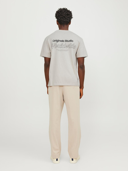 Jack & Jones Jack & Jones Vesterbro Μπεζ ανδρικό πουκάμισο