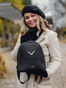 Vuch Arlen Fossy Black Backpack