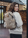 Vuch Lien Brown Backpack