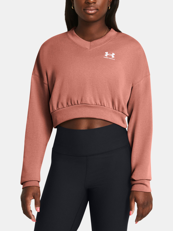 Under Armour UA Rival Terry OS Crop Crw Sweatshirt