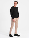 Ombre Clothing Μαύρο ανδρικό πουλόβερ Ombre Clothing
