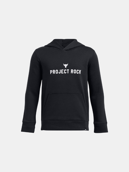 Under Armour Project Rock Rival Hoodie Kids Sweatshirt