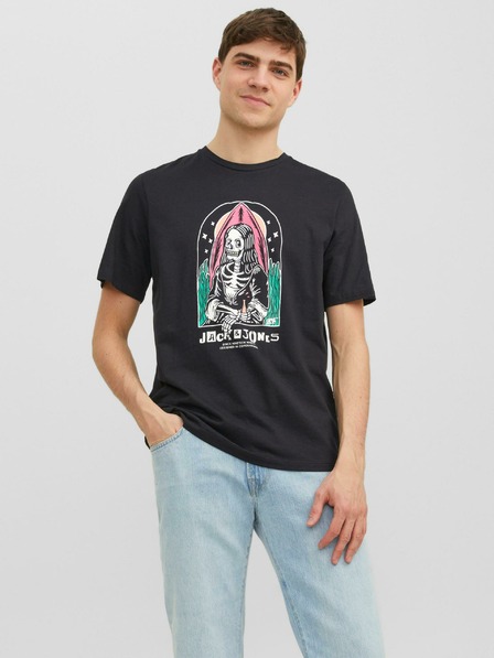 Jack & Jones Μαύρο ανδρικό T-Shirt Jack & Jones After Life