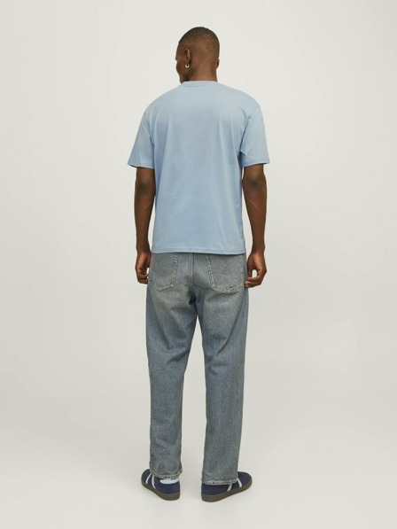 Jack & Jones Μπλε ανοιχτόχρωμο ανδρικό μπλουζάκι Jack & Jones Vesterbo